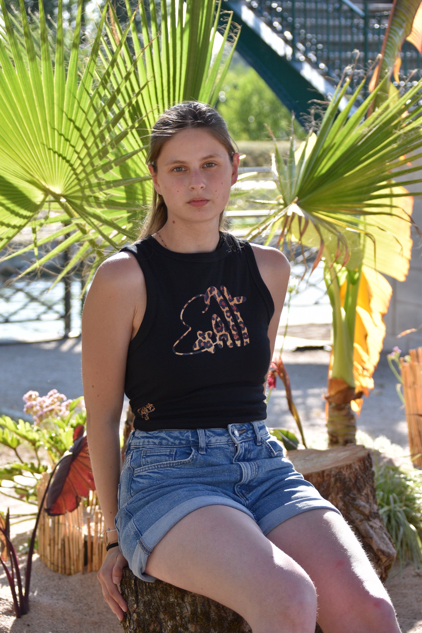 Crop-top Leopard