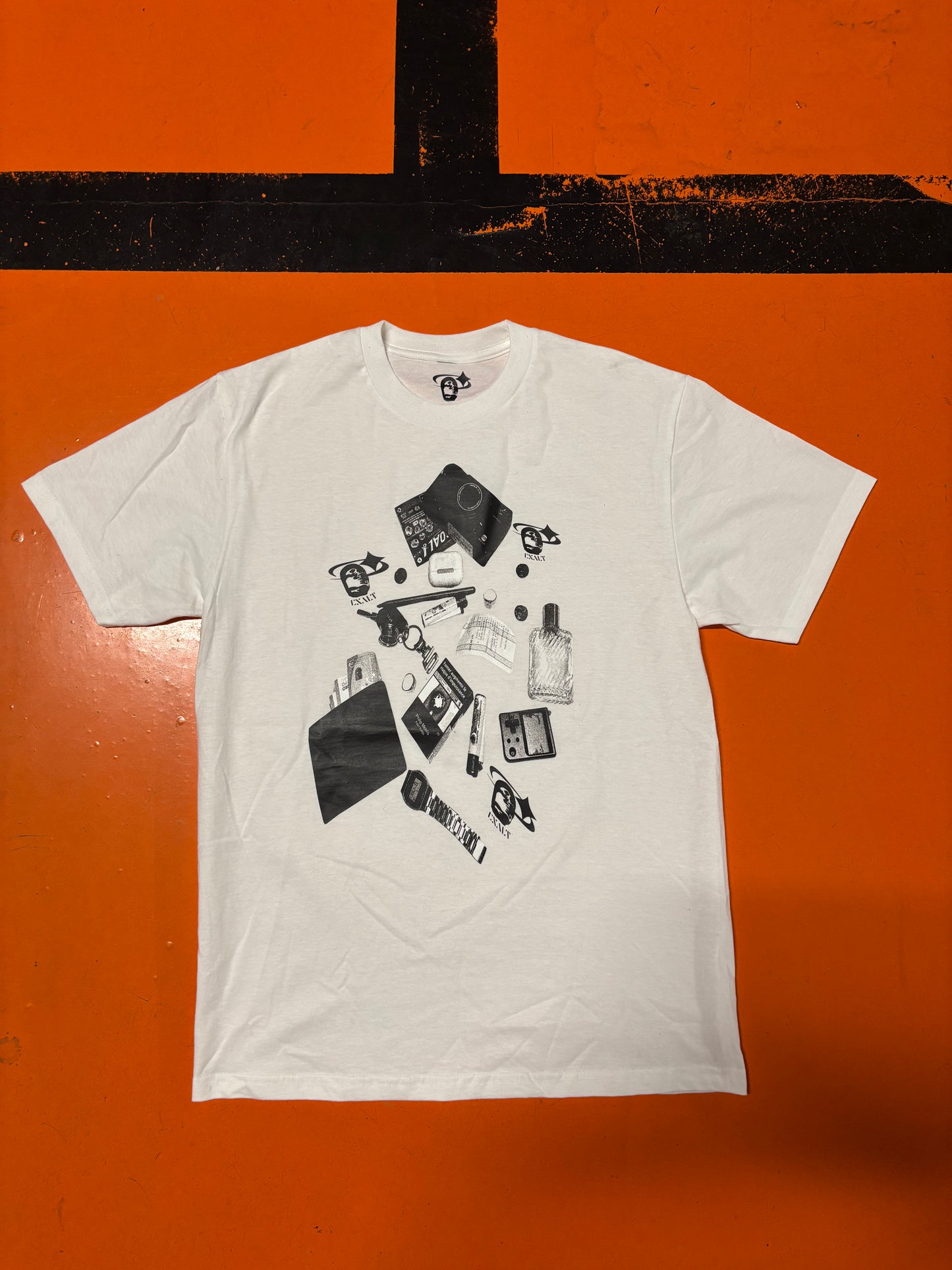 T-Shirt Empty your bag blanc