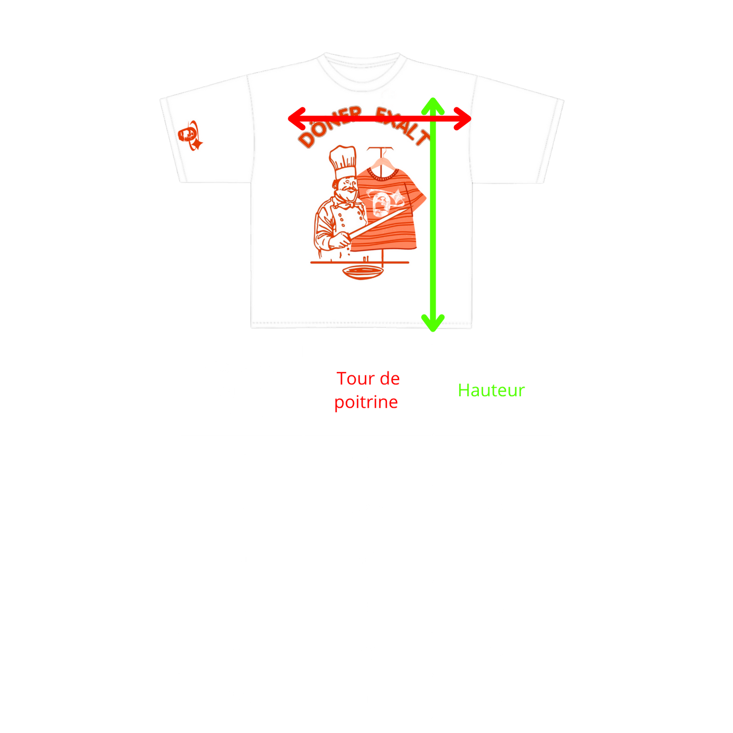 T-Shirt Döner kebab