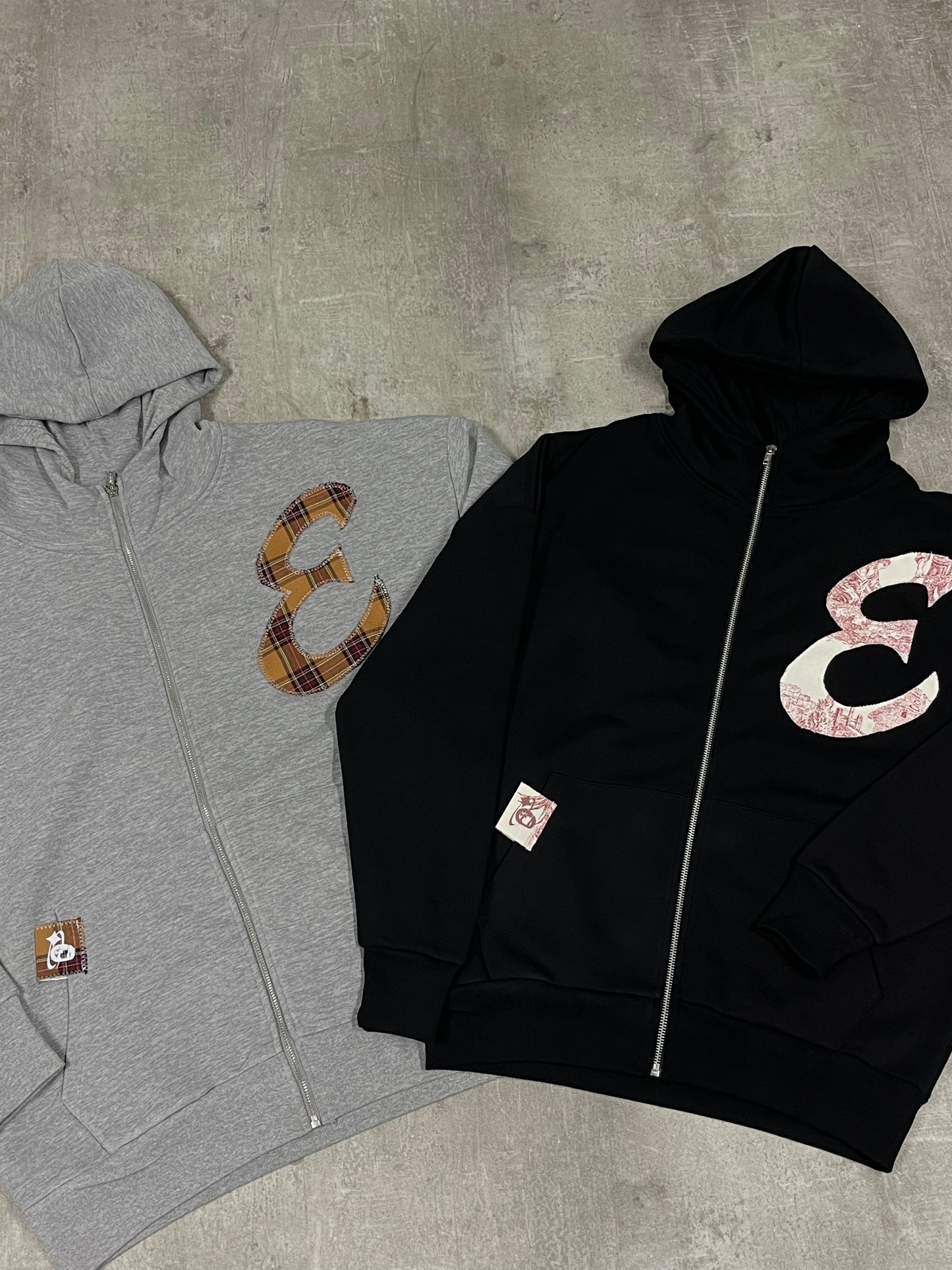 Zip MIC gris