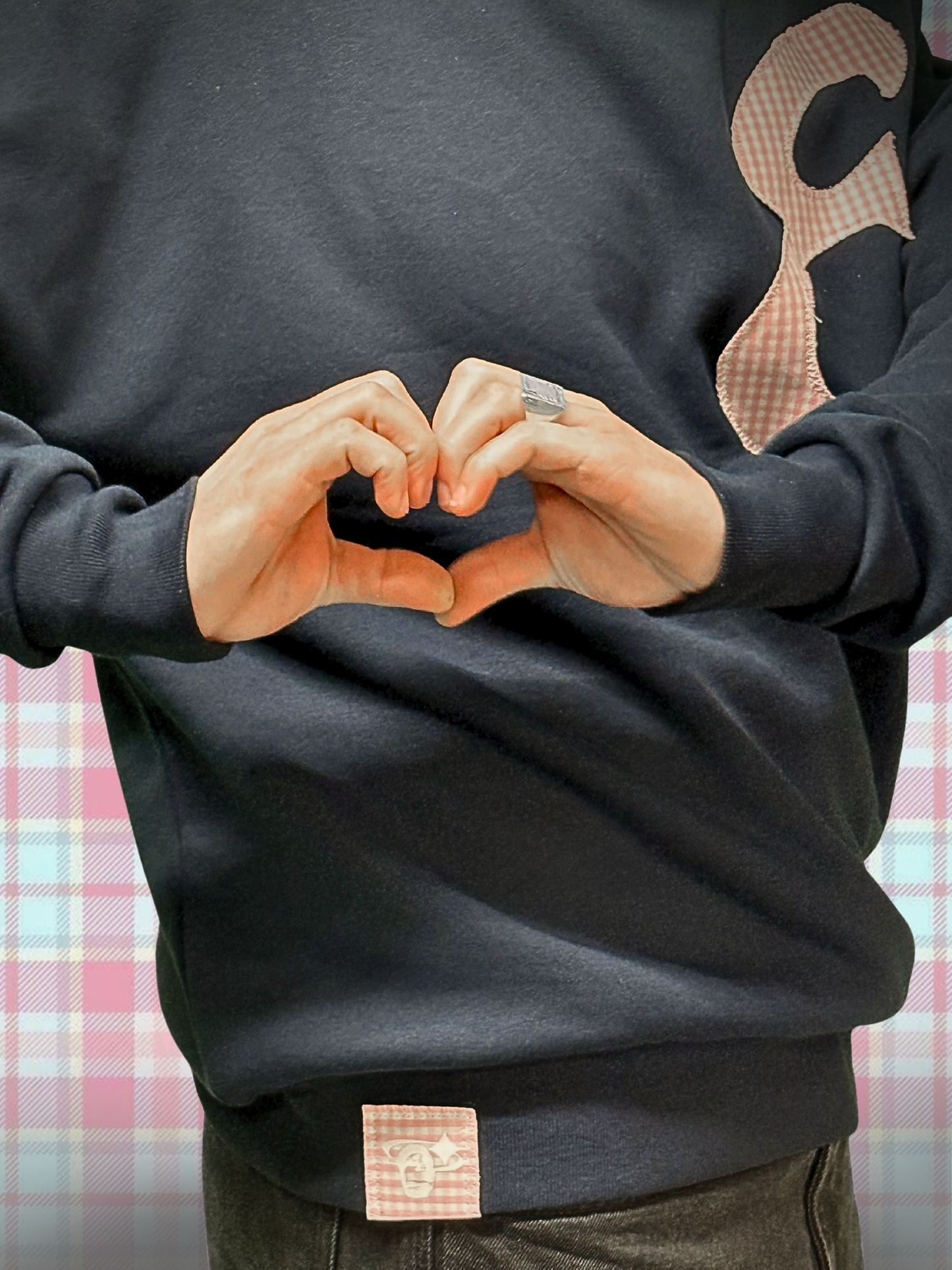 Crewneck Saint-Valentin Rose