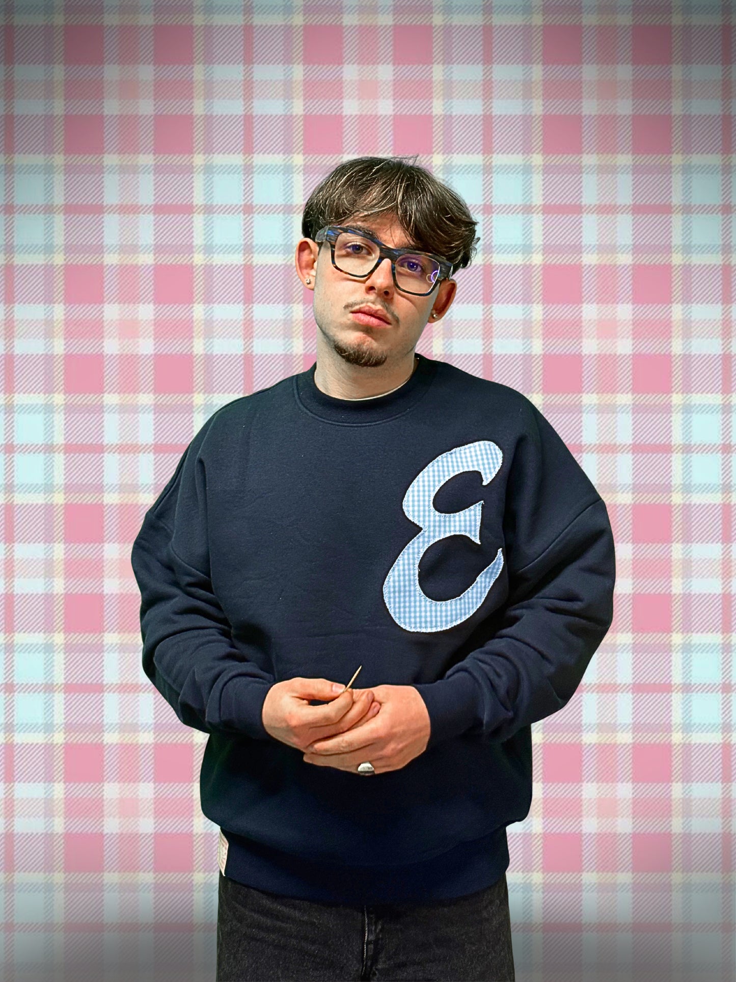Crewneck Saint-Valentin Bleu
