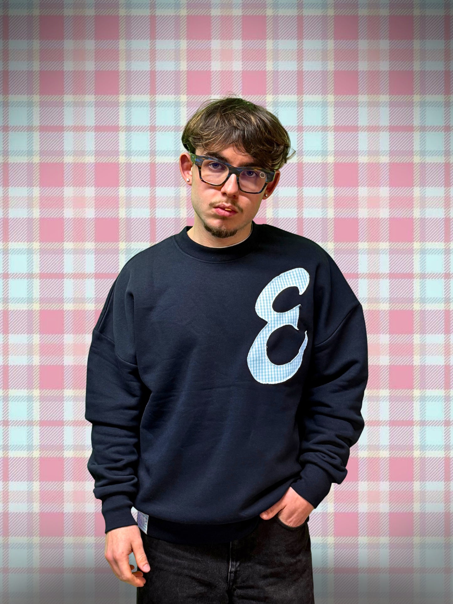 Crewneck Saint-Valentin Bleu