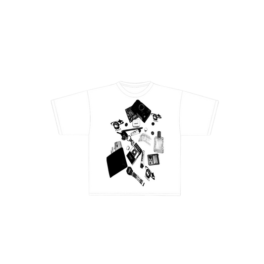 T-Shirt Empty your bag blanc